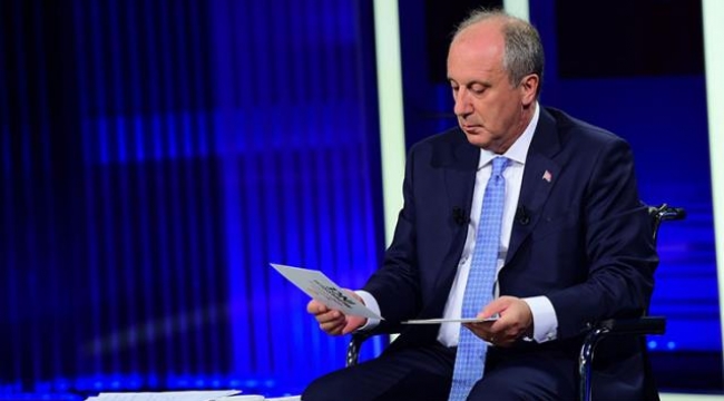 Son anket sonuçlarına sinirlenen Muharrem İnce "elinizi vicdanınıza koyun" diyerek partisinin oy oranını verdi