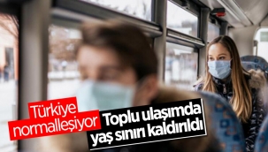 Toplu taşıma araçlarındaki sınırlamalar sona eriyor