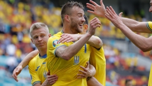 Ukrayna, Kuzey Makedonya'yı 2-1 mağlup etti