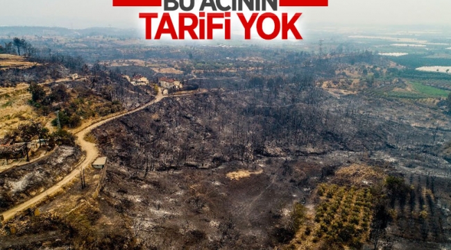 Antalya ve Adana'dan alevlerin ardından yürek yakan manzaralar
