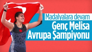 Avrupa Gençler Güreş Şampiyonası'nda Melisa Sarıtaç altın madalya kazandı