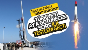 Ay'a gönderilecek SORS'un testleri, başarıyla tamamlandı