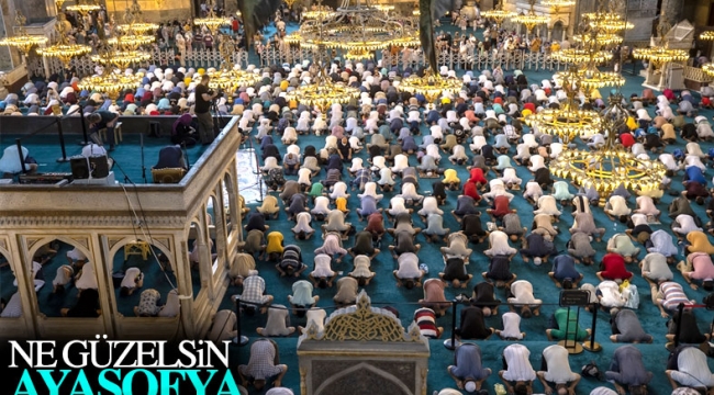 Ayasofya Camii, ziyaretçilerin akınına uğradı
