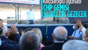 CHP gemisi sahilleri dolaşarak seçmeni dinleyecek