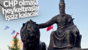 CHP'li Muratpaşa Belediyesi'nden Hacı Bektaş Veli heykeli