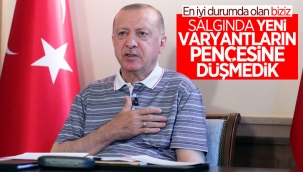 Cumhurbaşkanı Erdoğan, AK Parti teşkilatları ile bayramlaşma programına katıldı