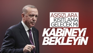 Cumhurbaşkanı Erdoğan'dan aşısızlara kısıtlama açıklaması: Kabine toplantısında ele alacağız