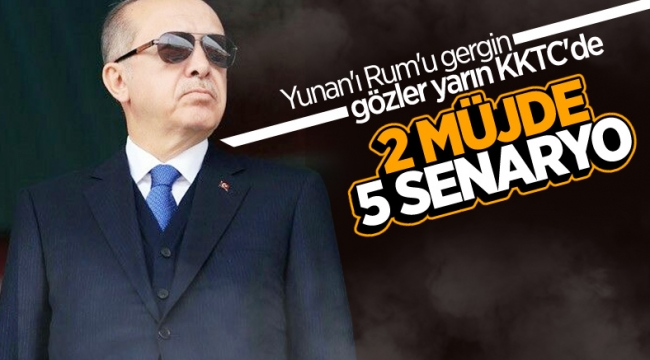 Cumhurbaşkanı Erdoğan'ın KKTC ziyaretinde müjdesi merak ediliyor