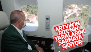 Cumhurbaşkanı Erdoğan, Rize ve Artvin'e gidiyor