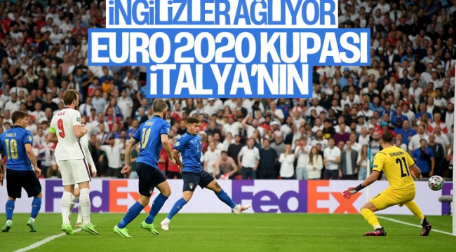 EURO 2020 kupası İtalya'nın