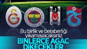 Futbol kulüpleri, orman yangınlarına karşı harekete geçti