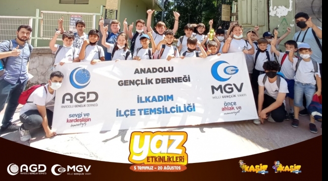 GENÇLİK, YAZ ETKİNLİKLERİNDE BULUŞMAYA DEVAM EDİYOR