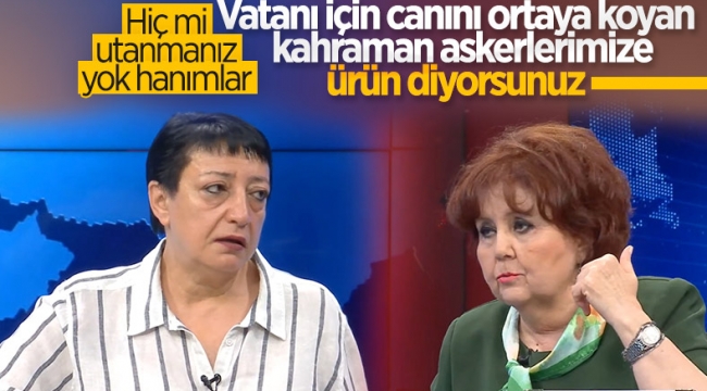 Halk TV'de Türk askerinden 'ürün' olarak bahsedildi