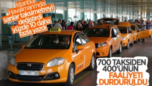 İstanbul'da fazla yazan taksimetre iddiası