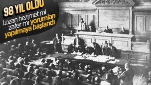 Lozan Antlaşması 98 yaşında