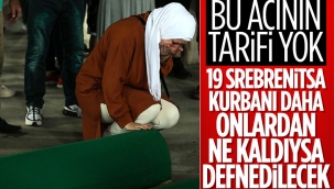 Srebrenitsa'da soykırım kurbanı 19 kişi daha defin için hazırlandı