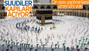 Tam aşılanmış yabancıların umre tarihi belli oldu