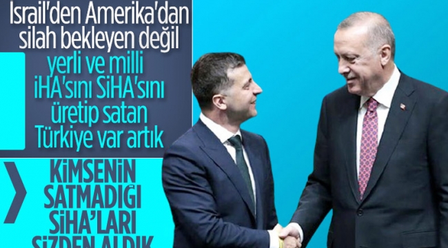 Ukrayna: Kimse bize SİHA satmazken Türkiye ile sorunu çözdük