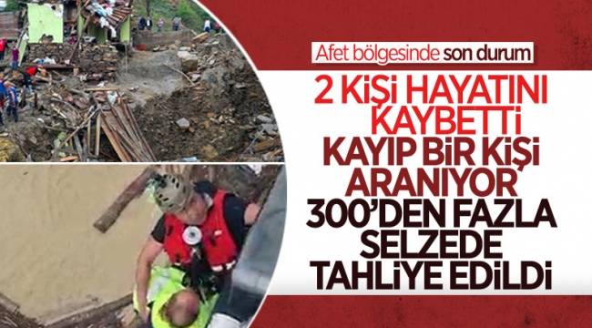 AFAD: Kastamonu'da sel sularına kapılan 2 kişi hayatını kaybetti