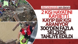 AFAD: Kastamonu'da sel sularına kapılan 2 kişi hayatını kaybetti