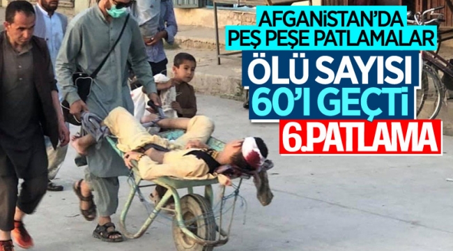 Afganistan'ın başkenti Kabil'de bir patlama daha oldu