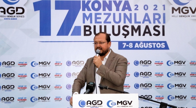 AGD-MGV mezunları Konyada bir araya geldi