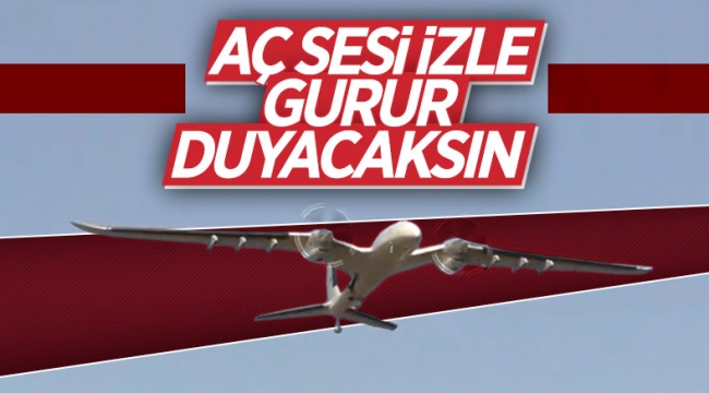 Akıncı TİHA'nın alçak geçiş görüntüleri