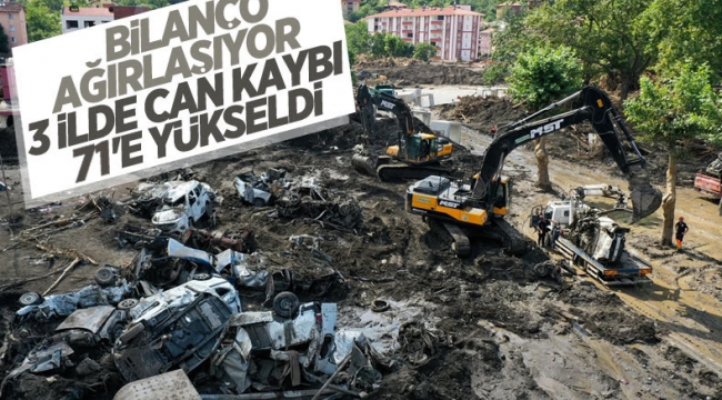 Batı Karadeniz'deki sel felaketinin ağır bilançosu