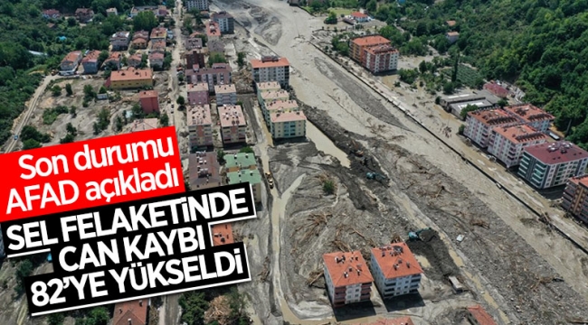 Batı Karadeniz'deki selde can kaybı 82'ye yükseldi