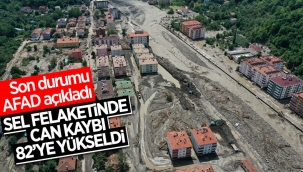 Batı Karadeniz'deki selde can kaybı 82'ye yükseldi