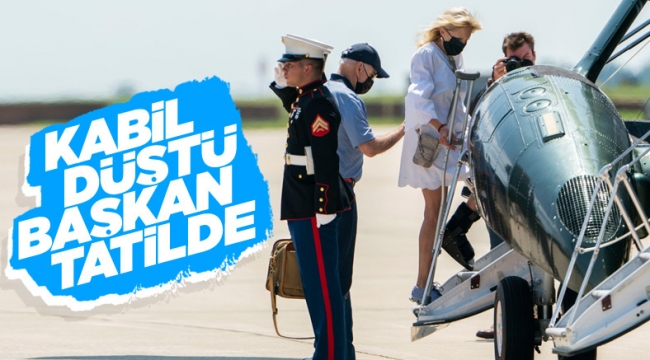 Cumhuriyetçilerin, Joe Biden tatilde iddiası