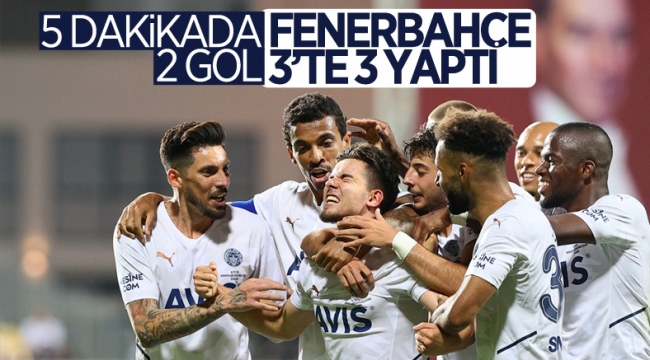 Fenerbahçe, Altay'ı 2 golle mağlup etti