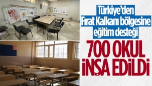 Fırat Kalkanı bölgesinde eğitim seferberliği: 700 okul eğitime hazır
