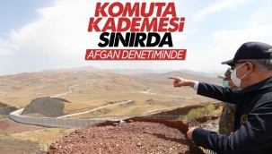 Hulusi Akar ve TSK komuta kademesi İran sınırında