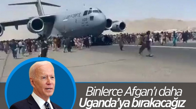 Joe Biden: Afganistan'daki tahliye süreci devam ediyor