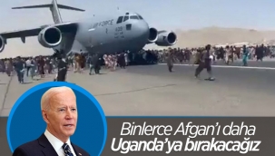 Joe Biden: Afganistan'daki tahliye süreci devam ediyor