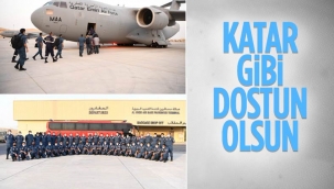 Katar'dan, Türkiye'ye orman yangınları için destek