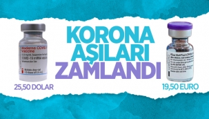 Koronavirüs aşılarının fiyatlarına zam geldi