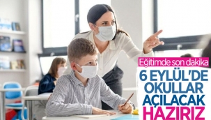 Mahmut Özer'den '6 Eylül'de yüz yüze eğitime hazırız' açıklaması