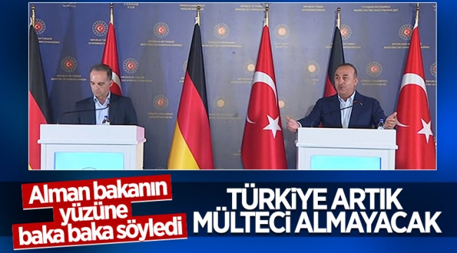 Mevlüt Çavuşoğlu: İlave bir mülteci yükü kaldırmamız söz konusu değil