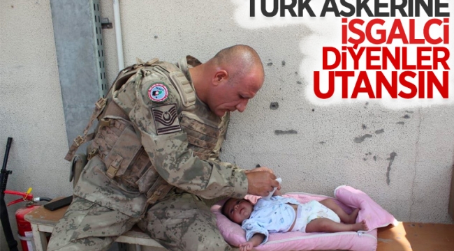 MSB, Afganistan'daki Türk askerlerinin çocuklara yardım ettiği anları paylaştı