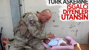 MSB, Afganistan'daki Türk askerlerinin çocuklara yardım ettiği anları paylaştı