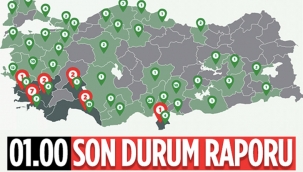 Orman yangınlarının 8. gününde son durum tablosu