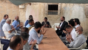 Salih Turhan'dan Dedeoğulları ailesine taziye ziyareti