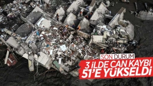 Sel felaketinde can kaybı 51'e yükseldi