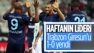 Trabzonspor deplasmanda Giresunspor'u yendi