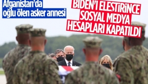 Asker oğlu öldükten sonra Joe Biden'ı eleştiren annenin hesabı askıya alındı