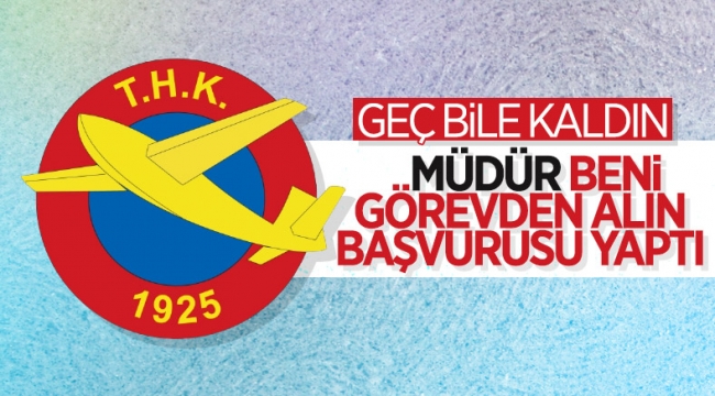 Cenap Aşçı, THK'daki görevinden alınmak istedi