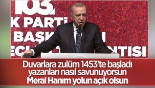 Cumhurbaşkanı Erdoğan, AK Parti Rize İl Danışma Toplantısı'nda