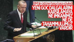 Cumhurbaşkanı Erdoğan, BM Genel Kurulu'nda
